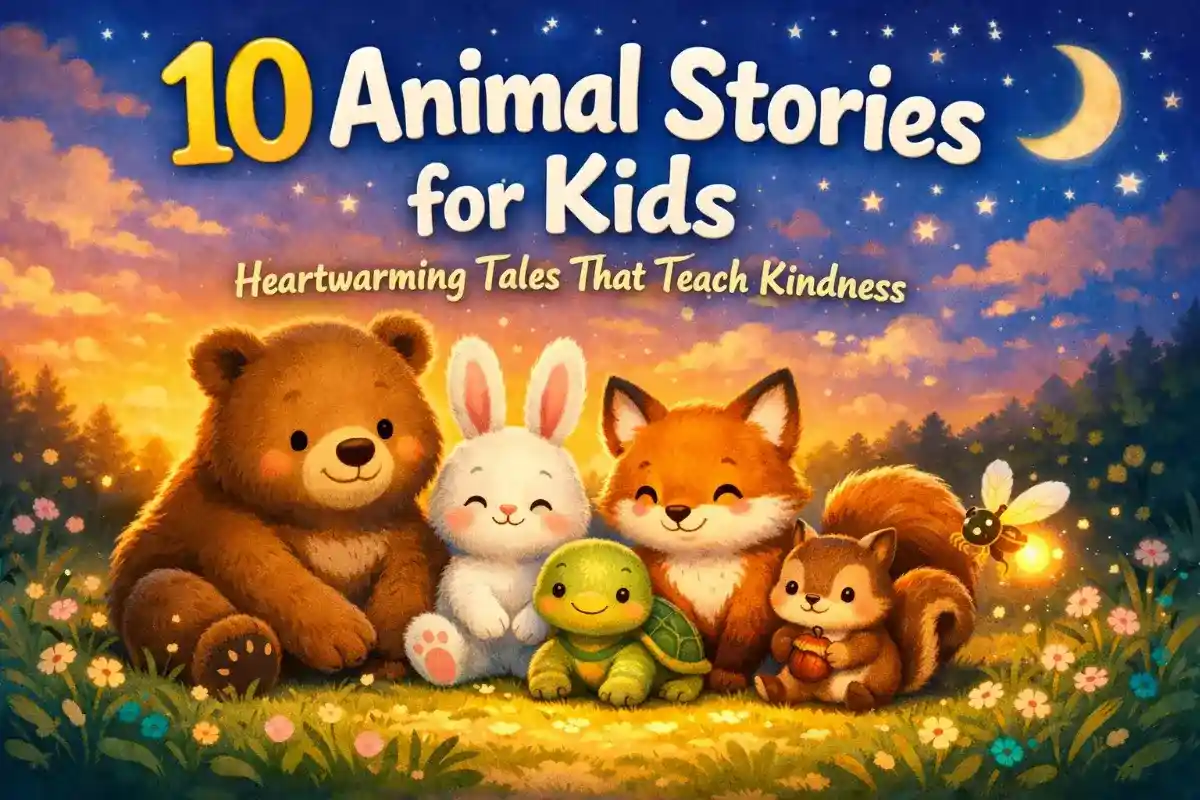 Animal Stories for Kids: 10 Heartwarming Tales That Teach Kindness and Good Values