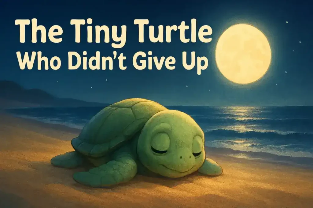 Animal Stories for Kids: The Tiny Turtle Who Didn’t Give Up