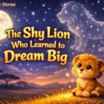 Animal bedtime stories: The shy Lion who learned to dream big