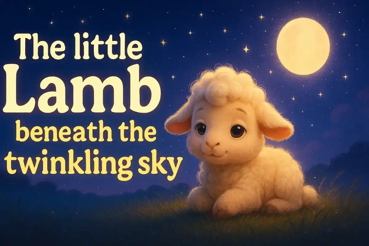 Baby bedtime stories: The little Lamb beneath the twinkling sky