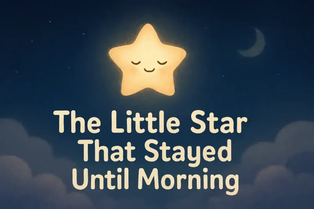 Bedtime Stories for Babies: The Little Star That Stayed Until Morning