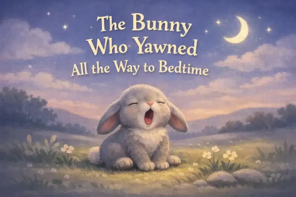 Bedtime Stories for Kids: The Bunny Who Yawned All the Way to Bedtime