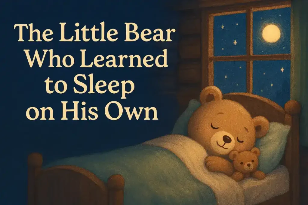 Bedtime Stories for Kids: The Little Bear Who Learned to Sleep on His Own