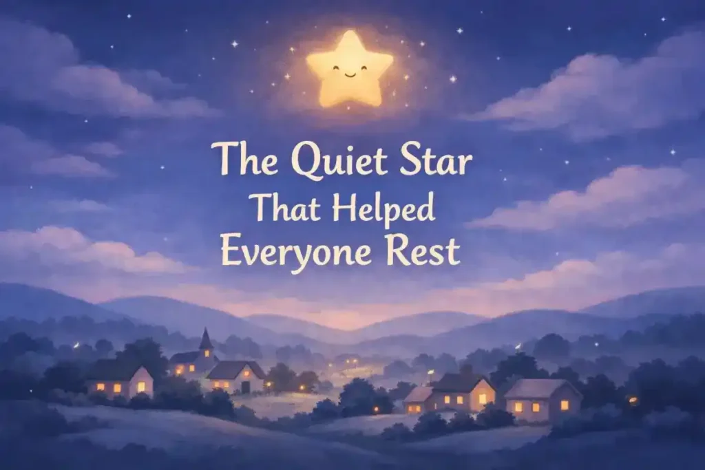 Bedtime Stories for Kids: The Quiet Star That Helped Everyone Rest