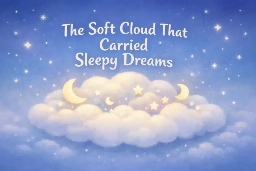 Bedtime Stories for Kids: The Soft Cloud That Carried Sleepy Dreams