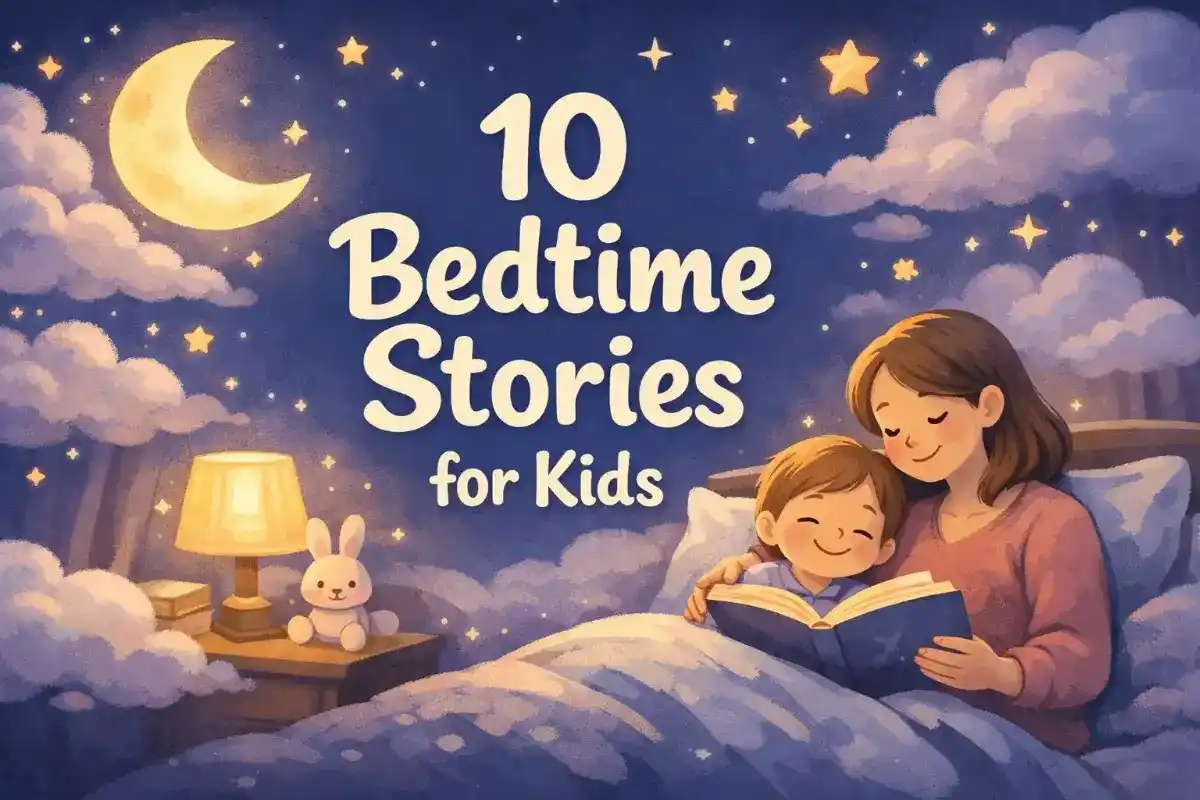 Bedtime Stories for Kids: 10 Calming Stories to Help Your Child Fall Asleep