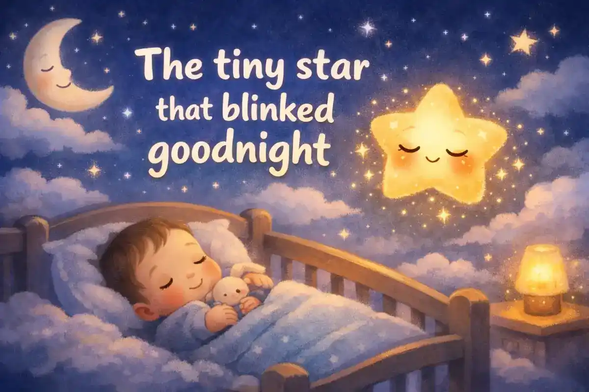 Bedtime stories for babies: The tiny star that blinked goodnight