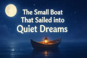 Bedtime stories for children: The small boat that sailed into quiet dreams