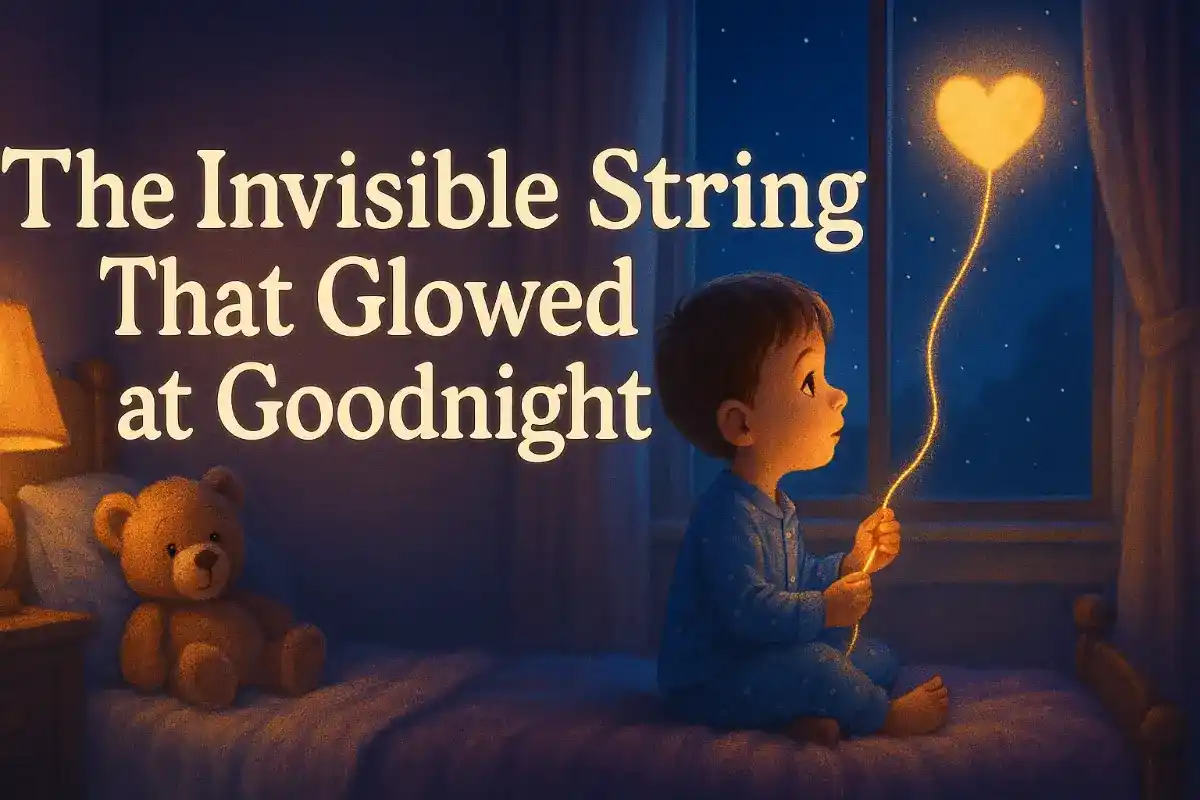 Bedtime story: The invisible string that glowed at goodnight