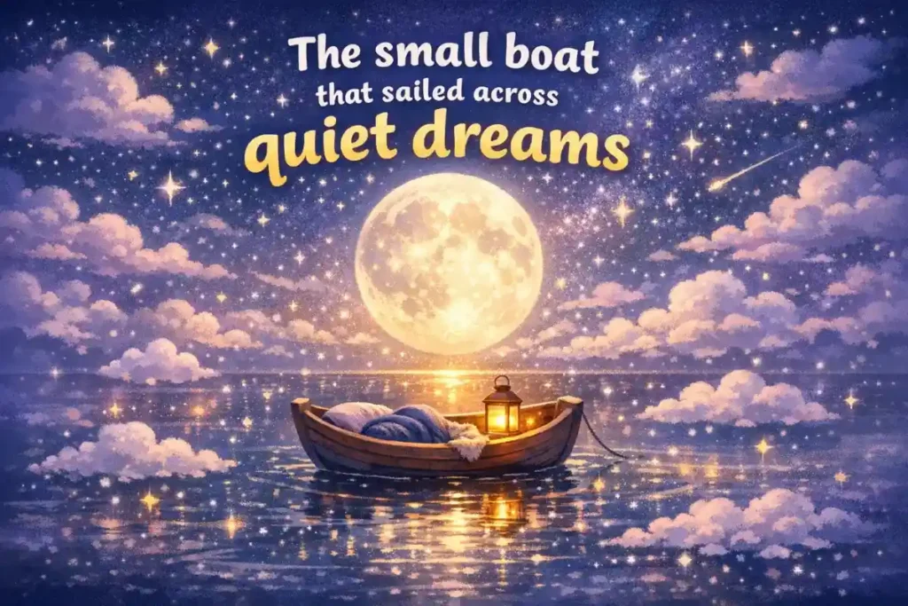 Bedtime story: The small boat that sailed across quiet dreams