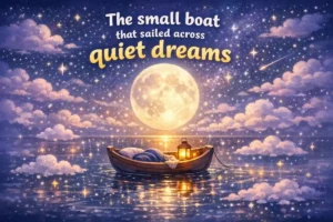 Bedtime story: The small boat that sailed across quiet dreams