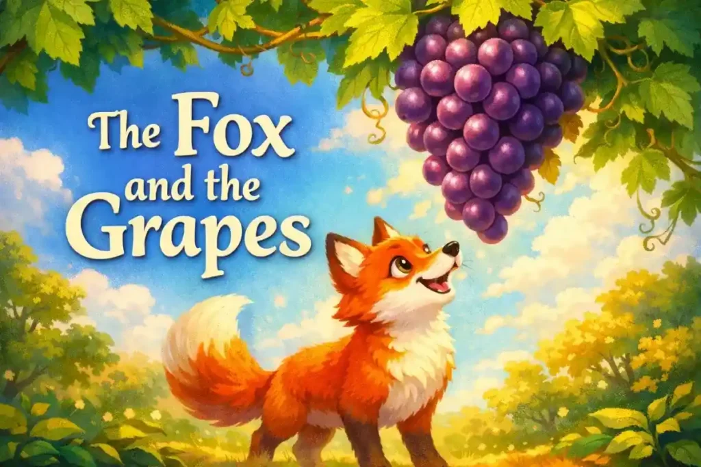 Classic Bedtime Stories for Kids: The Fox and the Grapes