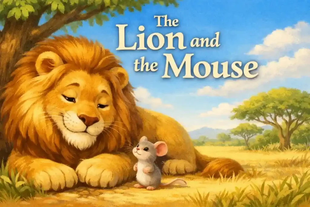 Classic Bedtime Stories for Kids: The Lion and the Mouse