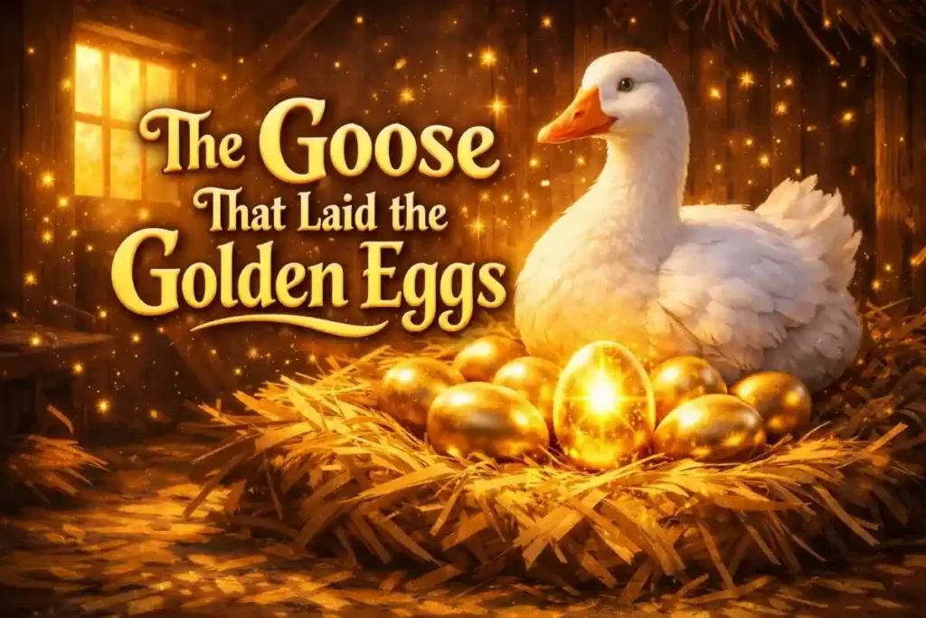 Classic short stories: The Goose That Laid the Golden Eggs