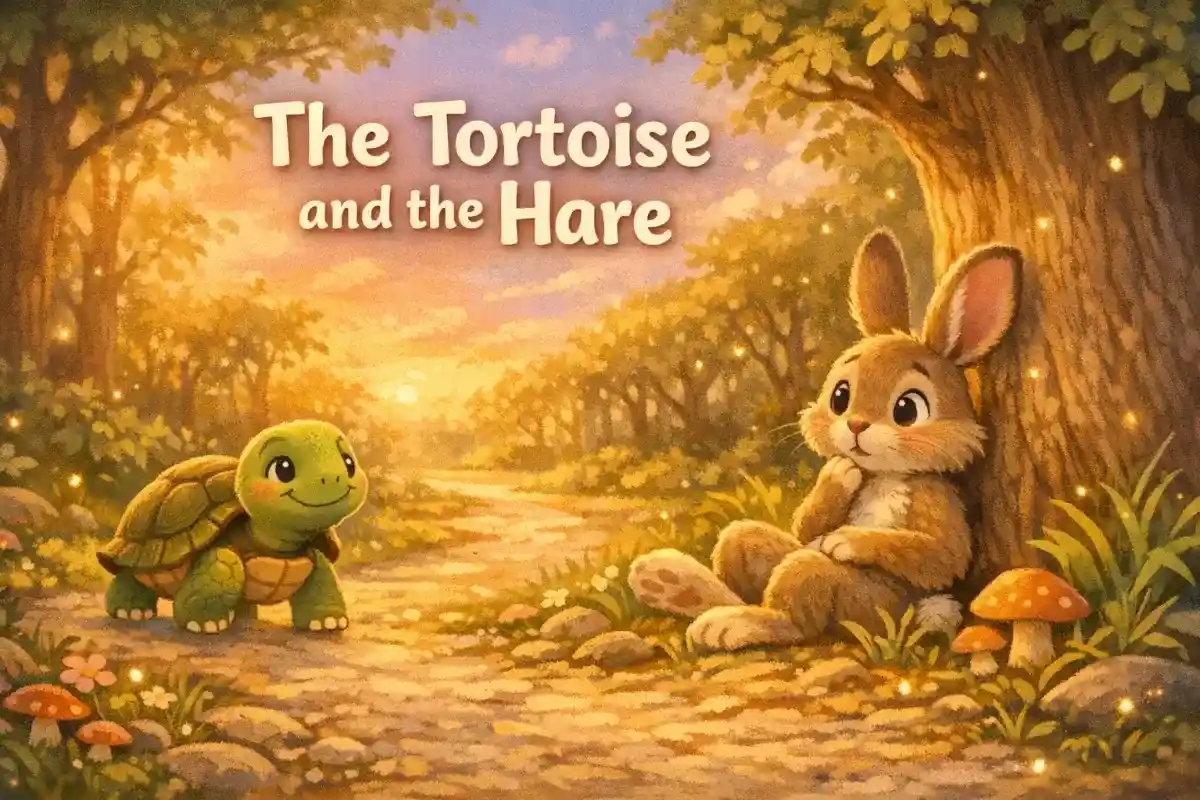 Classic stories for kids: The Tortoise and the Hare