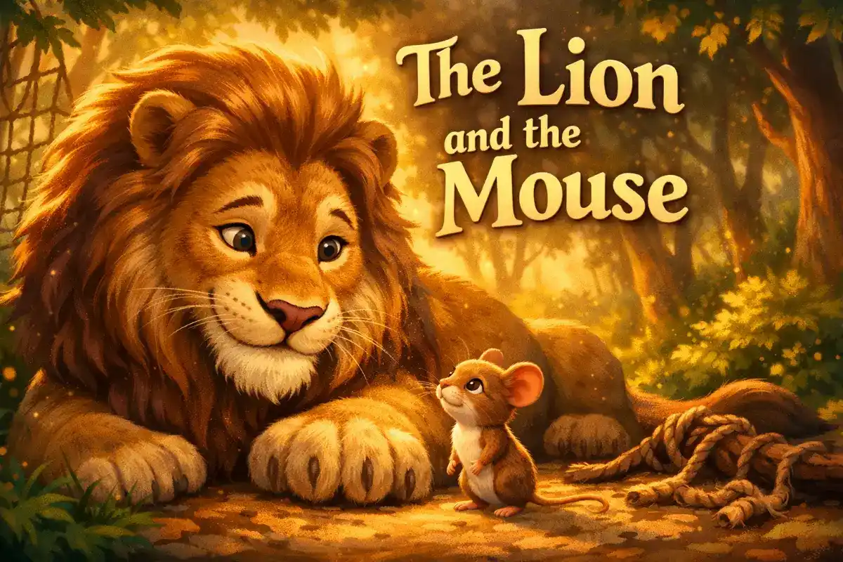 Classic stories to read: The Lion and the Mouse Story