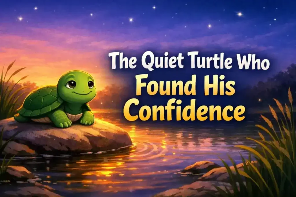 Educational Bedtime Stories for Kids: The Quiet Turtle Who Found His Confidence