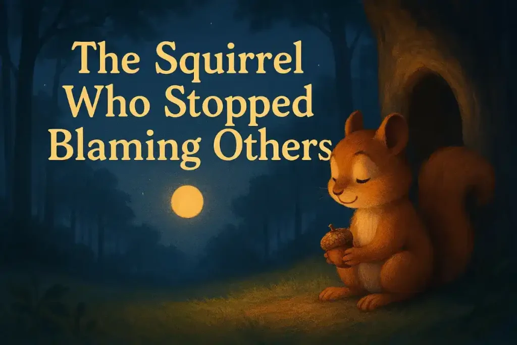 Educational Bedtime Stories for Kids: The Squirrel Who Stopped Blaming Others