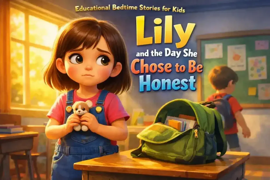 Educational bedtime stories for kids: Lily and the day she chose to be honest