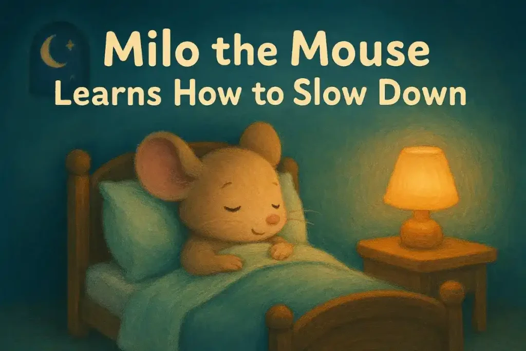 Short Bedtime Stories for Kids: Milo the Mouse Learns How to Slow Down
