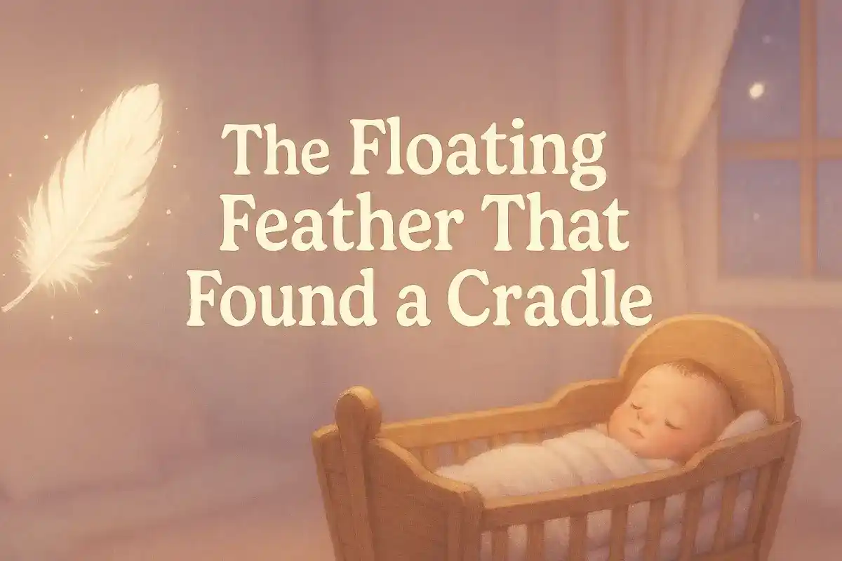 Short stories for babies: The floating feather that found a cradle
