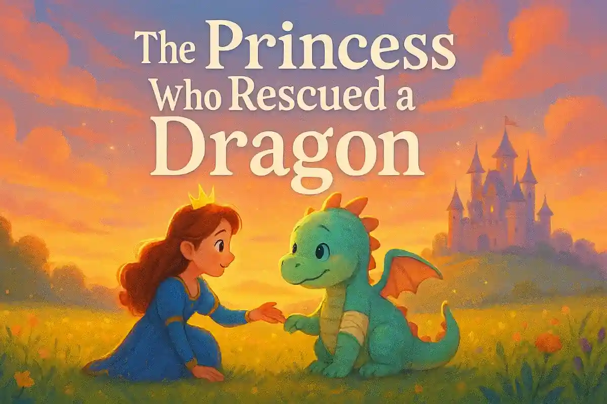 Short stories for children: The princess who rescued a dragon