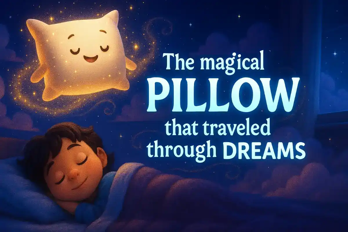 Short story for kids: The magical pillow that traveled through dreams