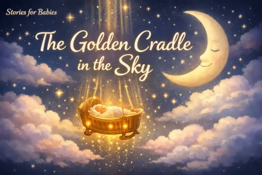Stories for babies: The golden cradle in the sky