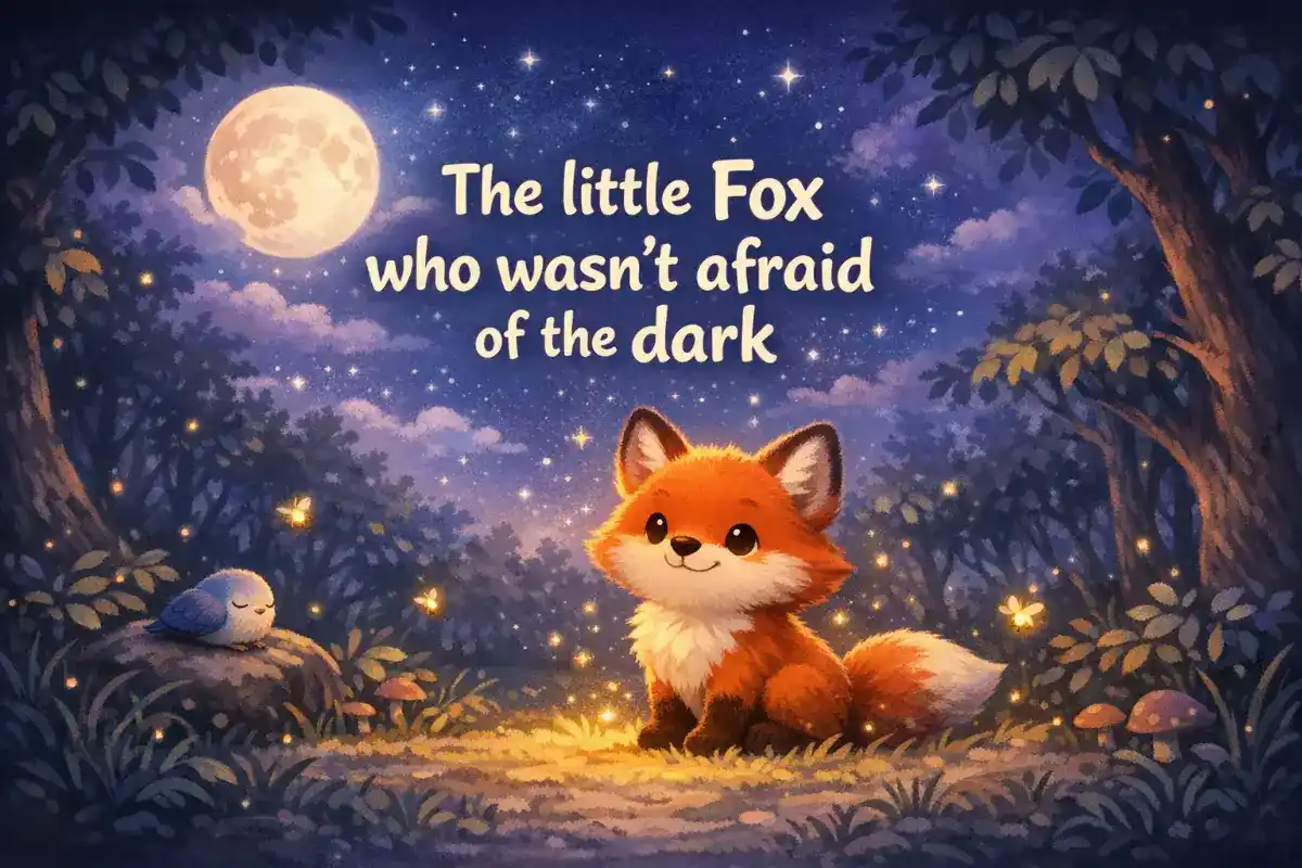 Bedtime stories for children: The little Fox who wasn’t afraid of the dark