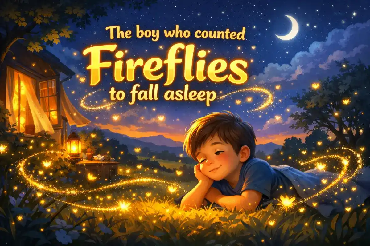 Best bedtime stories for kids: The boy who counted Fireflies to fall asleep