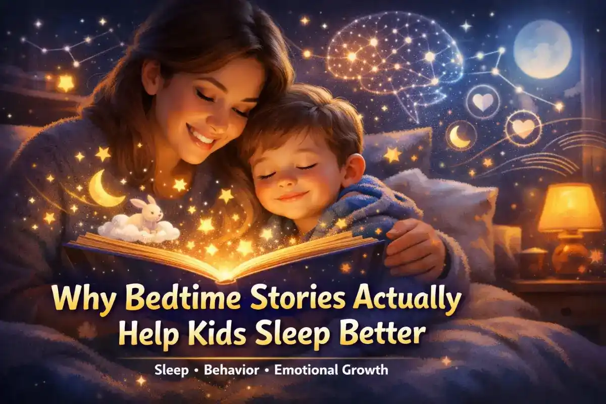 The science behind bedtime stories: How they improve sleep, behavior, and emotional development